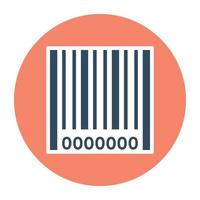 trendy barcodeconcepten vector