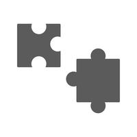 Vector puzzel stuk pictogram