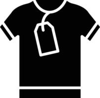overhemd verkoop pictogramstijl vector
