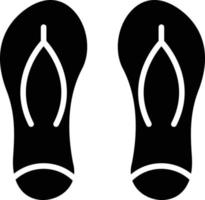 teenslippers pictogramstijl vector