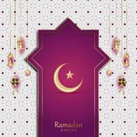 islamitisch vectorontwerp. klaar voor gebruik voor ramadan en feestdagen. vector