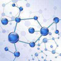 molecuul afbeelding achtergrond vector