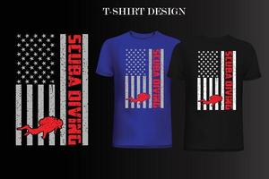 4 juli usa vlag t-shirt design. Amerikaanse onafhankelijke citaten t-shirt design. t-shirtontwerp met Amerikaanse vlag vector