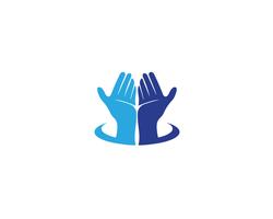 Hand Care Logo Template vector pictogram Zakelijk
