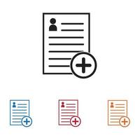 document vector pictogram