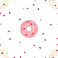 donut naadloos patroon vector