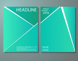 Cover brochures sjabloon vector