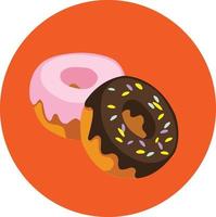 vector cake donut illustratie