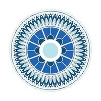 decoratieve platen met mandala ornament patterns.vector afbeelding vector