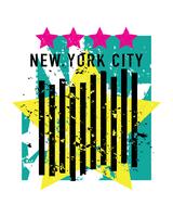 Mooi het ontwerpelement van de Stad van New York vector
