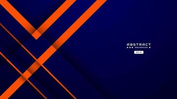 blauw oranje achtergrond met abstracte vierkante vorm en krassen effect, dynamisch voor business of sport banner concept. vector