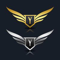 Letter Y embleem Logo vector