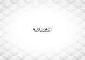 abstracte witte en grijze geometrische achtergrondtextuur vector