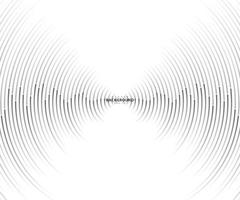 concentrische cirkel achtergrond. cirkel lijnpatroon. vector