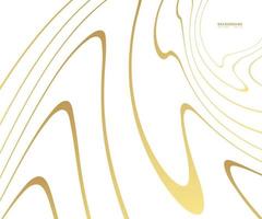 gouden luxe marmeren steenpatroon met gouden golflijnen erover. abstracte achtergrond, vectorillustratie vector