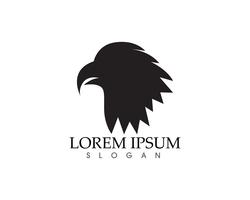 Falcon Eagle Bird Logo Template vector pictogrammen