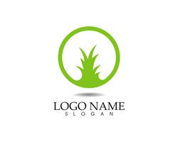 blad groene natuur logo en symbool sjabloon Vector