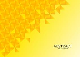 abstract geel geometrisch concept als achtergrond vector