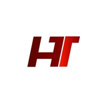 letter ht logo ontwerpsjabloon concept vector