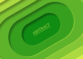 abstracte cirkel papercut ontwerp achtergrond met overlappende laag vector
