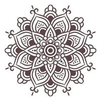etnisch mandala rond ornamentpatroon vector