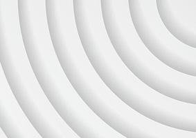 abstracte witte cirkelachtergrond met papercut-stijl vector
