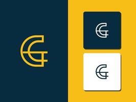 letter g logo concept gratis vector