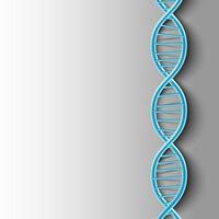 wetenschappelijke achtergrond met dna thema.vector vector