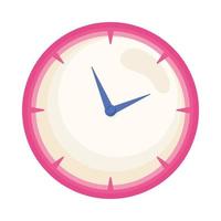 roze tijd horloge vector