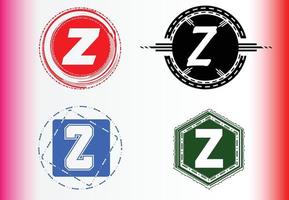 letterz-logo en pictogramontwerpsjabloonbundel vector
