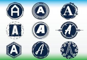een bundel met logo en pictogramontwerpsjabloon vector