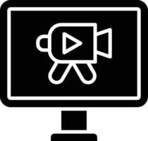 streaming-pictogramstijl vector