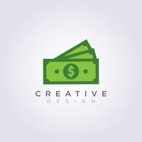 Dollar geld vector illustratie ontwerp Clipart symbool Logo sjabloon