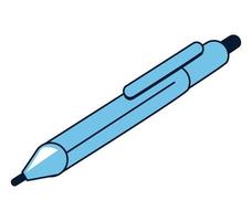 pen schoolbenodigdheden vector