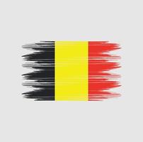 belgische vlag borstel vector