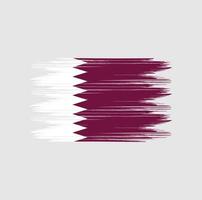 qatar vlag borstel vector