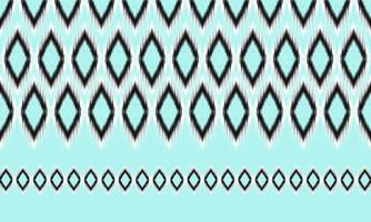 geometrische etnische oosterse ikat patroon traditioneel ontwerp voor achtergrond,tapijt,behang,kleding,inwikkeling,batik,stof,vector illustration.embroidery stijl. vector