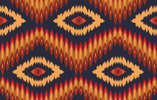 etnische abstracte stof. naadloze patroon in tribal, Afrikaanse wax print kitenge bloemmotieven vector. Azteekse geometrische kunst ornament.design voor tapijt, behang, kleding, inwikkeling, stof, hoes, jurk vector