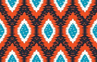 etnische abstracte stof. naadloze patroon in tribal, Afrikaanse wax print kitenge bloemmotieven vector. Azteekse geometrische kunst ornament.design voor tapijt, behang, kleding, inwikkeling, stof, hoes, jurk vector