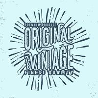 Originele vintage stempel vector