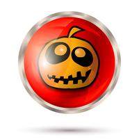 Halloween knoppictogram vector