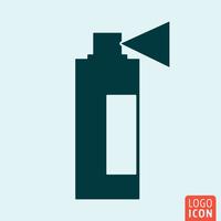 Spray pictogram. Minimaal pictogramontwerp vector