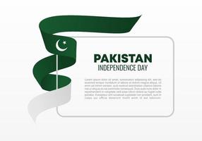 onafhankelijkheidsdag pakistan voor nationale viering op 14 augustus. vector