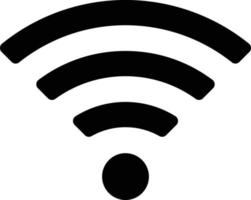 wifi-pictogramstijl vector