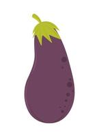 aubergine vers icoon vector