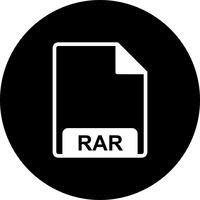 Vector RAR-pictogram