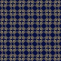 luxe bloemen mandala geometrisch patroon. naadloze vector zwarte achtergrond vector in afbeelding