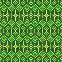groen geometrisch naadloos patroon voor st patrick day vector