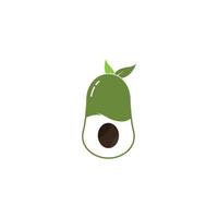 avocado fruit logo sjabloon vector