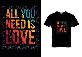 typografie t-shirt ontwerp vector